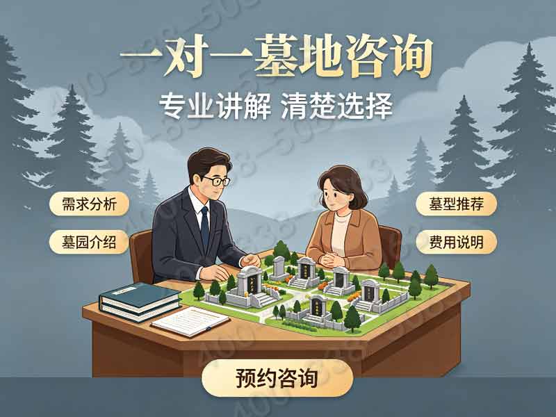 清东陵万佛园中端艺术墓碑分层定价 年度代祭服务限时赠送